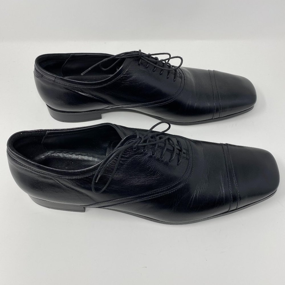 prada leather lace-up shoes - Picture 1 of 7
